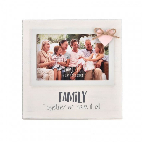 Rame foto - Rama foto pentru familie Celebrations Love Life alba