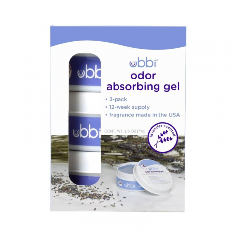 Set 3 bucati gel absorbant mirosuri - Ubbi  [6]