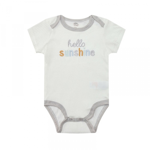 Set body bebe 3 piese Hello Sunshine - marimea 6-9 luni [1]