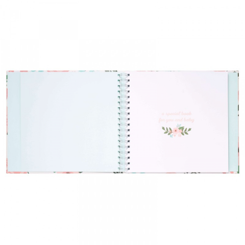 Set cadou caietul bebelusului model floral - Pearhead [4]