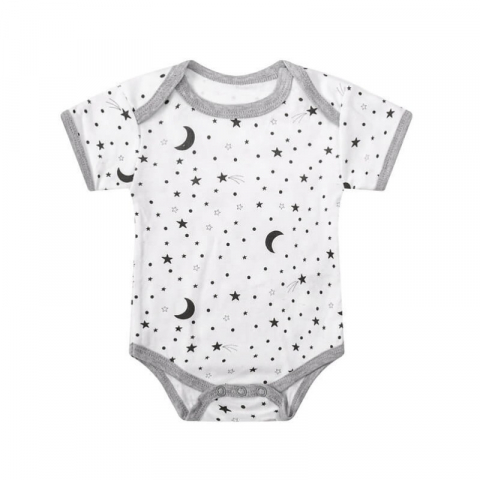 Set cadou nou nascuti 10 piese din bumbac model stelute - Mother's Choice [3]