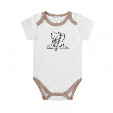 Set cadou nou nascuti 4 piese din bumbac model baby cute - Mother's Choice [2]