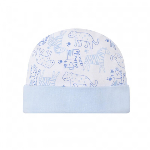 Set cadou nou nascuti 4 piese din bumbac model safari - Mother's Choice [5]