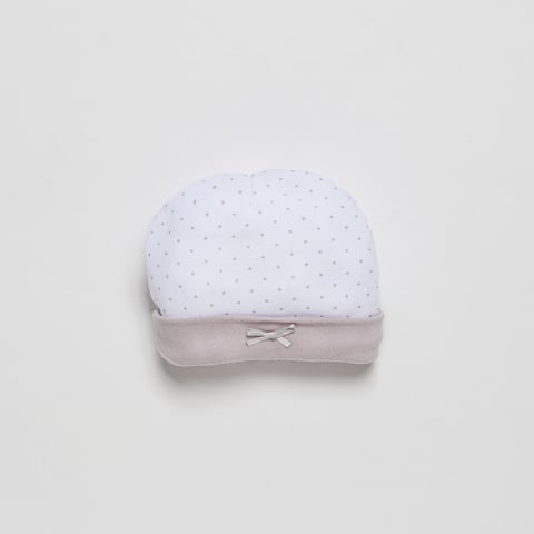Set cadou nou nascuti alb si gri 4 piese bumbac Inter Baby [1]