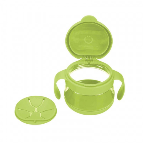 Set cani pentru gustare bleu si verde - Ubbi  [3]