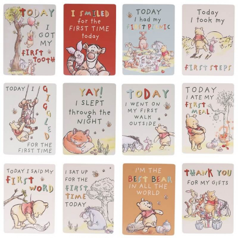 Set cartonase milestone Winnie the Pooh Disney Magical Beginings [2]
