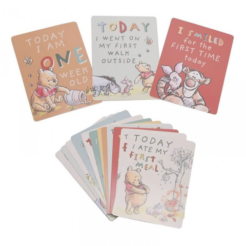 Cadouri nou-nascuti - Set cartonase milestone Winnie the Pooh Disney Magical Beginings