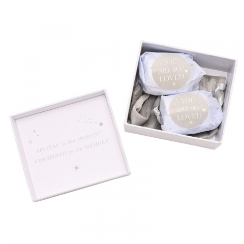 Set cutiute argintate luna si stea suvita si dintisor Bambino by Juliana [3]