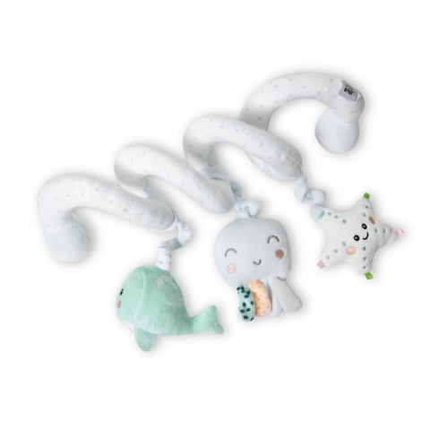 Jucarii de plus - Spirala de plus cu jucarii model caracatita - Inter Baby 