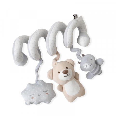Jucarii de plus - Spirala de plus cu jucarii model ursulet - Inter Baby 