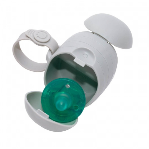 Suport suzeta portabil gri - Ubbi On The Go  [2]