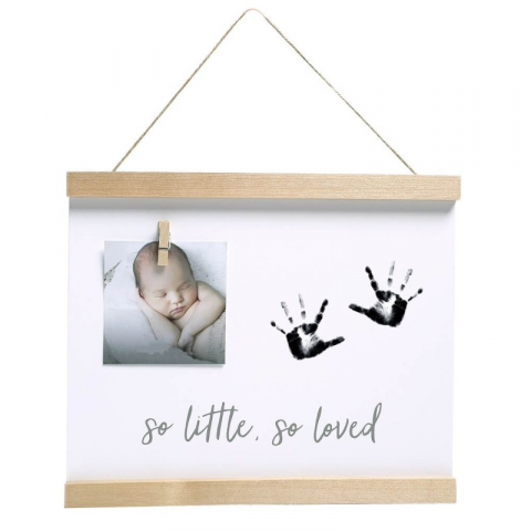 Kit-uri amprenta bebe - Tablou cu fotografie si amprente ale bebelusului - Pearhead