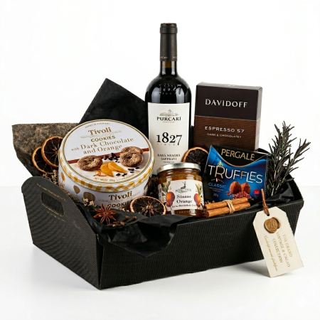 Cadouri de Paște - Cutie Cadou "Midnight Orange Bliss"