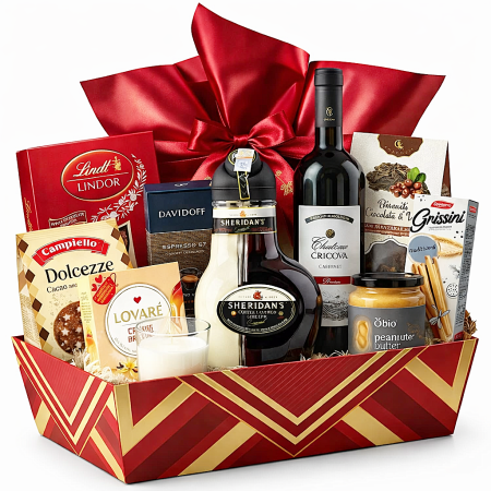 Cadouri de Paște - Cutie Cadou Easter Gourmet "Crunchy Delight"