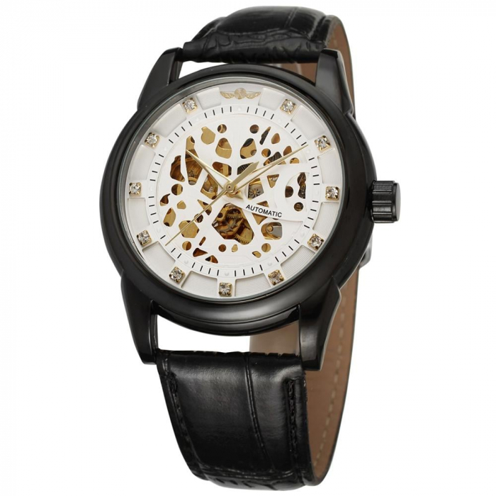 Ceas Luxury T-Winner, 5419,  Mecanic / Automat + Cutie , Geam Cristal Mineral / Hardlex BTG-WRG8097M3B1 [1]
