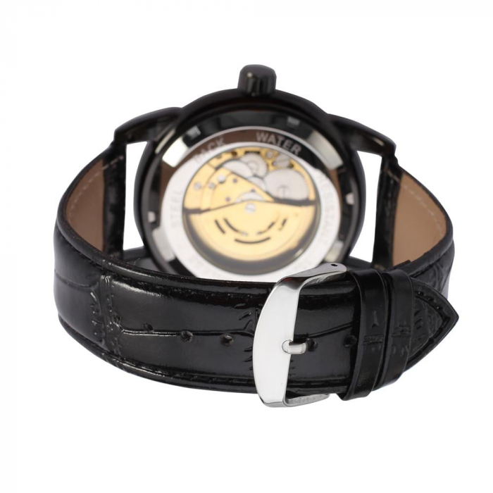 Ceas Luxury T-Winner, 5419,  Mecanic / Automat + Cutie , Geam Cristal Mineral / Hardlex BTG-WRG8097M3B1 [4]