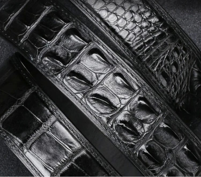 Curea barbati, Hayden CB4613, Piele naturala cu inchidere automata, Negru, 3.5x125cm [4]