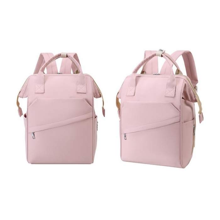 Geanta Bebe Avamsi LL-9002-1 tip rucsac scutece, Straight, incapatoare, impermeabila, versatila, ergonomica si sigura pentru mama, tata si copil [3]
