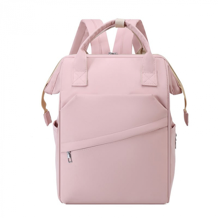 Geanta Bebe Avamsi LL-9002-1 tip rucsac scutece, Straight, incapatoare, impermeabila, versatila, ergonomica si sigura pentru mama, tata si copil [1]