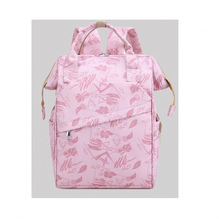 Geanta Bebe Avamsi LL-9002-1 tip rucsac scutece, Straight, incapatoare, impermeabila, versatila, ergonomica si sigura pentru mama, tata si copil [2]