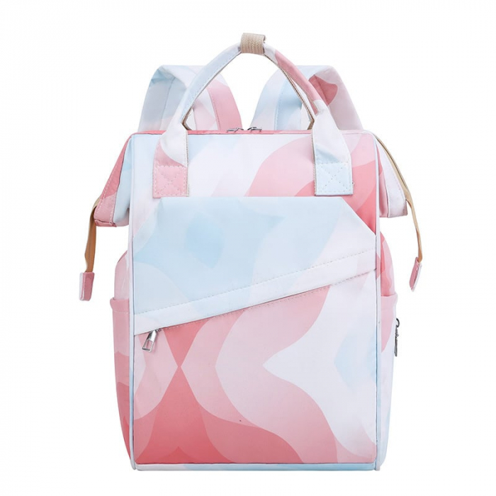 Geanta Bebe Avamsi LL-9002-1 tip rucsac scutece, Straight, incapatoare, impermeabila, versatila, ergonomica si sigura pentru mama, tata si copil [1]