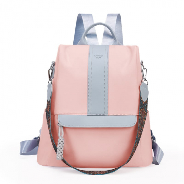 Geanta Bebe Sara MB42 tip rucsac scutece, Straight, incapatoare, impermeabila, versatila, ergonomica si sigura pentru mama, tata si copil, 32x31x14 cm [1]