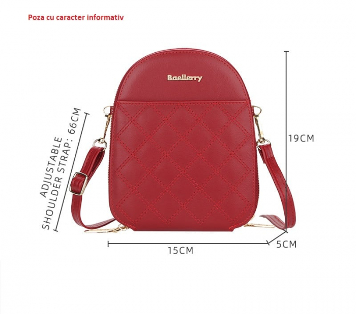 Geanta Dama, Baellerry, ZX-2501, 19X15X5 cm [5]