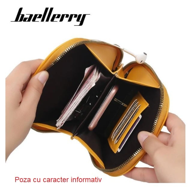 Geanta Dama, Baellerry, ZX-N5573, Roz, 21x13x2.5 cm [7]