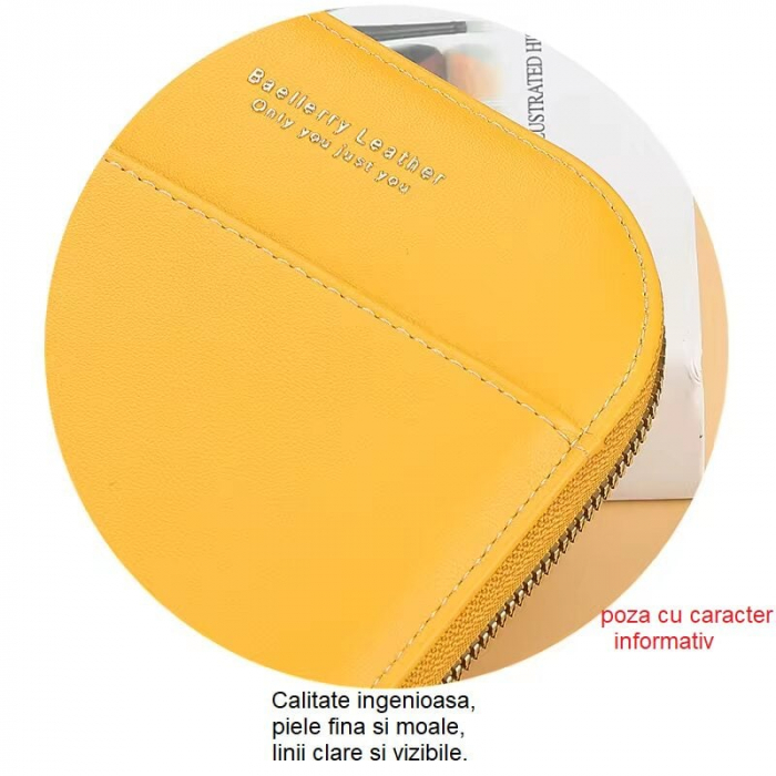 Geanta Dama, Baellerry, ZX-N5573, Roz, 21x13x2.5 cm [8]