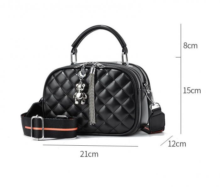 Geanta dama Belize, 5409, Negru, 21x12x15 cm [10]