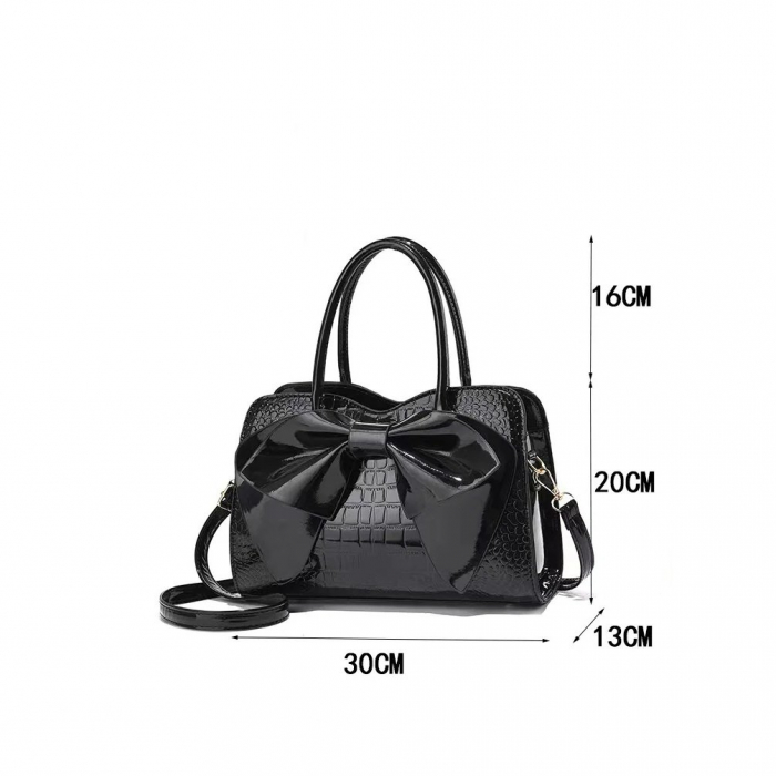 Geanta dama Copenhaga, 893, Negru, 30x20x13 cm [4]
