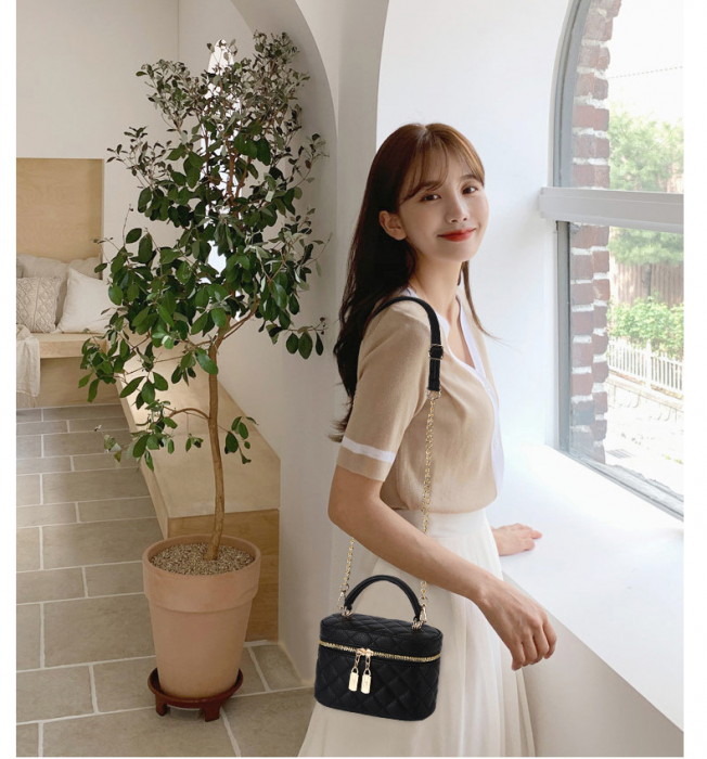 Geanta dama Manila, 5407, Negru, 18x10x13 cm [5]