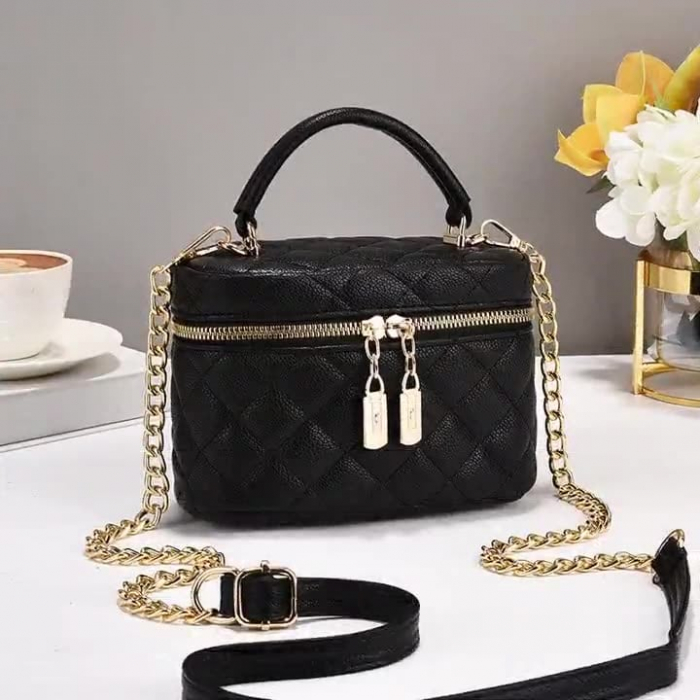 Geanta dama Manila, 5407, Negru, 18x10x13 cm [1]