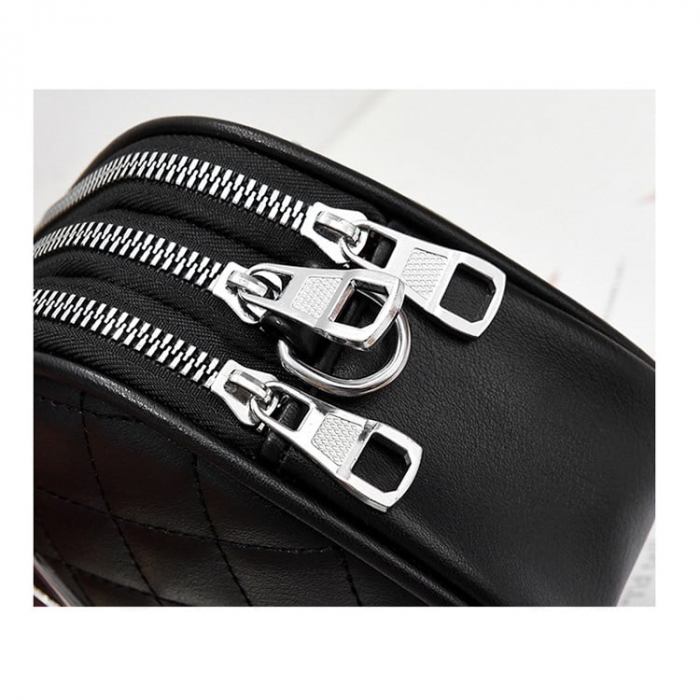 Geanta dama Vivian, GD7777, Negru, 20x15x7 cm [4]