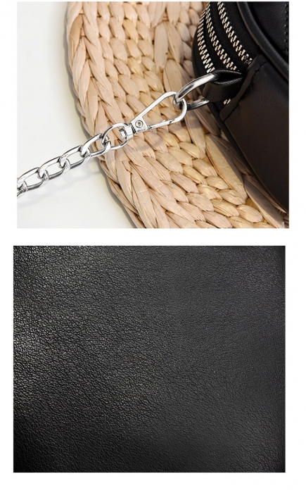 Geanta dama Vivian, GD7777, Negru, 20x15x7 cm [5]