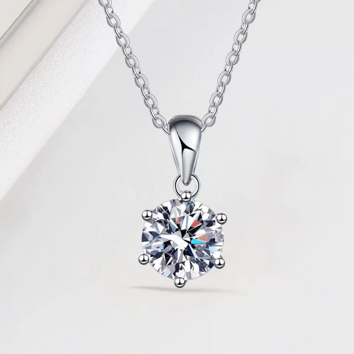Lantisor cu pandativ din argint  925, LD765, Magia stralucirii, placat cu rodiu [3]