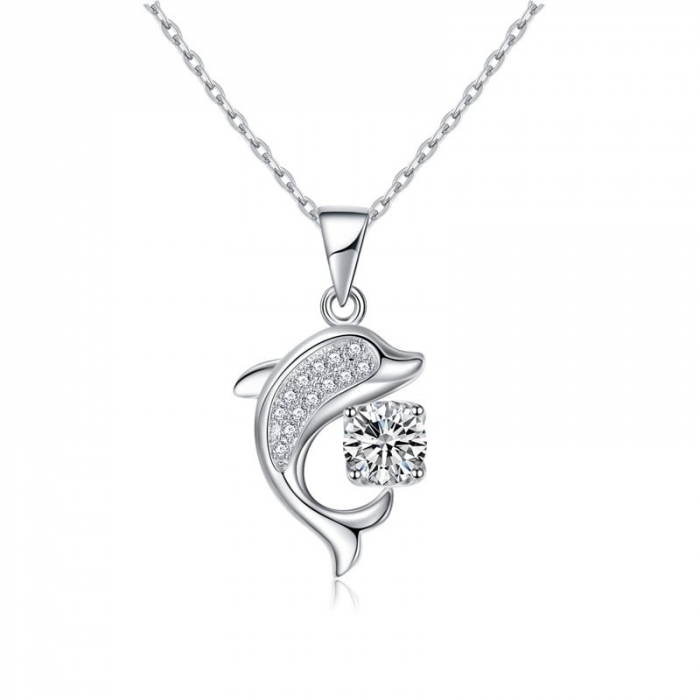 Lantisor cu pandativ din argint  925, LD769, Spiritul oceanului, placat cu rodiu [1]