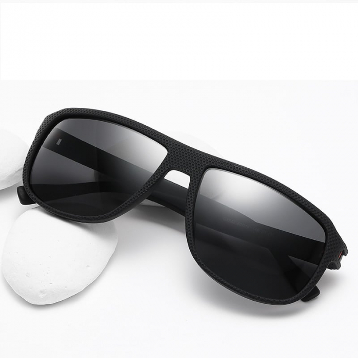 Ochelari de soare barbati AVAMSI XFT-C1742 Wayfarer, Polarizati, Negru [4]