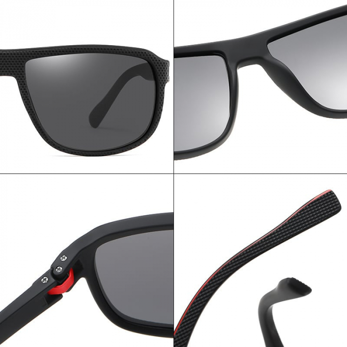Ochelari de soare barbati AVAMSI XFT-C1742 Wayfarer, Polarizati, Gri [3]