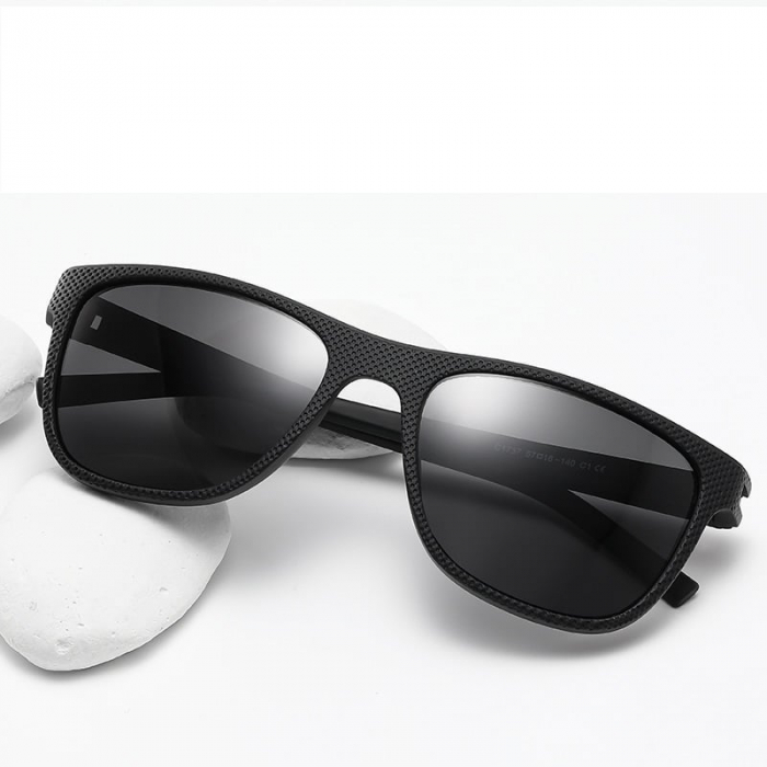 Ochelari de soare barbati Ethan, XFT-C1737, Wayfarer, Polarizati, Negru [6]