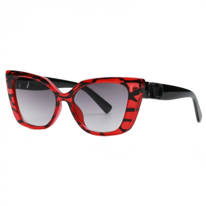 Ochelari de soare dama AVAMSI, Cat-Eye JF-2059, Rosu [1]