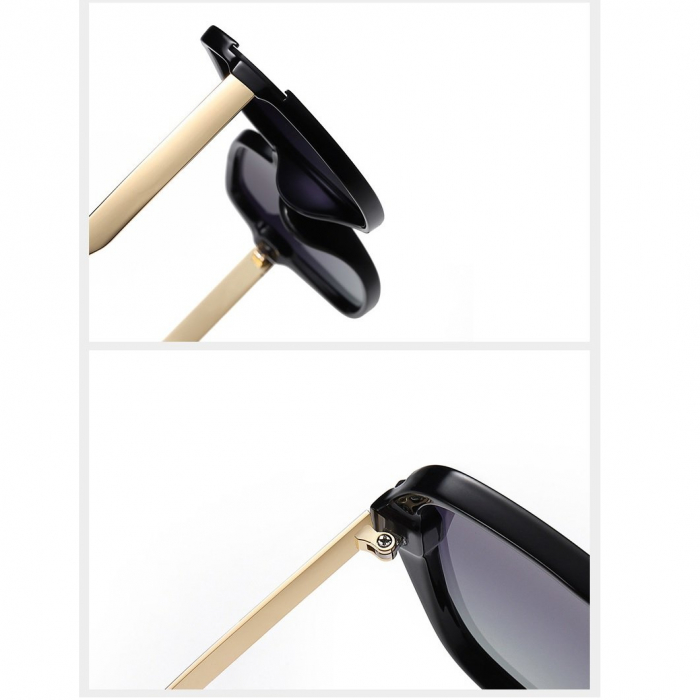 Ochelari de soare dama AVAMSI XFT-CP9609, Polarizati UV400, Negru [4]