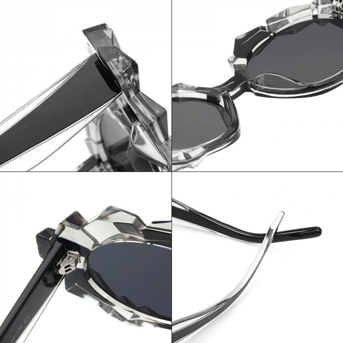 Ochelari de soare dama AVAMSI XFT-CT1711, Polarizati, Negru [6]