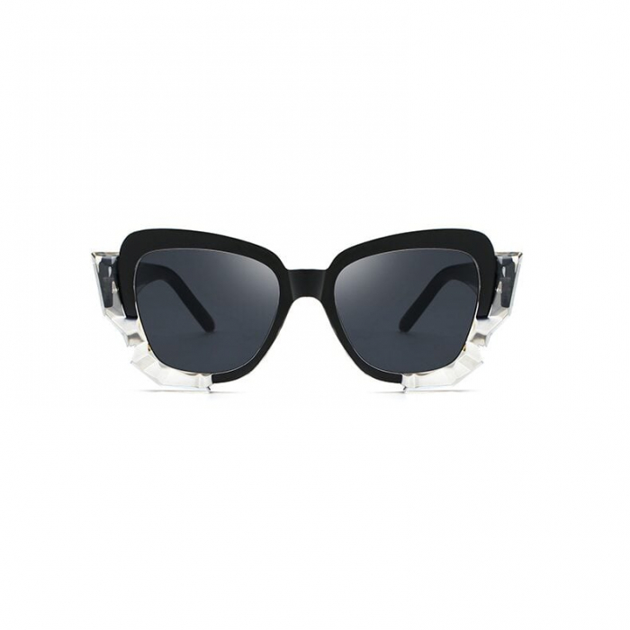 Ochelari de soare dama cat eye AVAMSI XFT-CT1712, Polarizati, Negru [2]