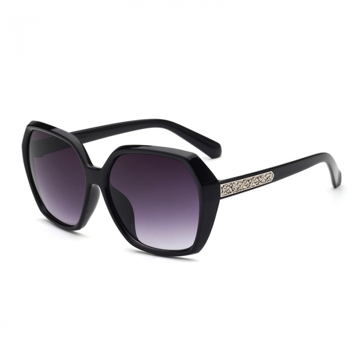 Ochelari de soare dama, Malin 2543, Protectie UV, Negru [1]