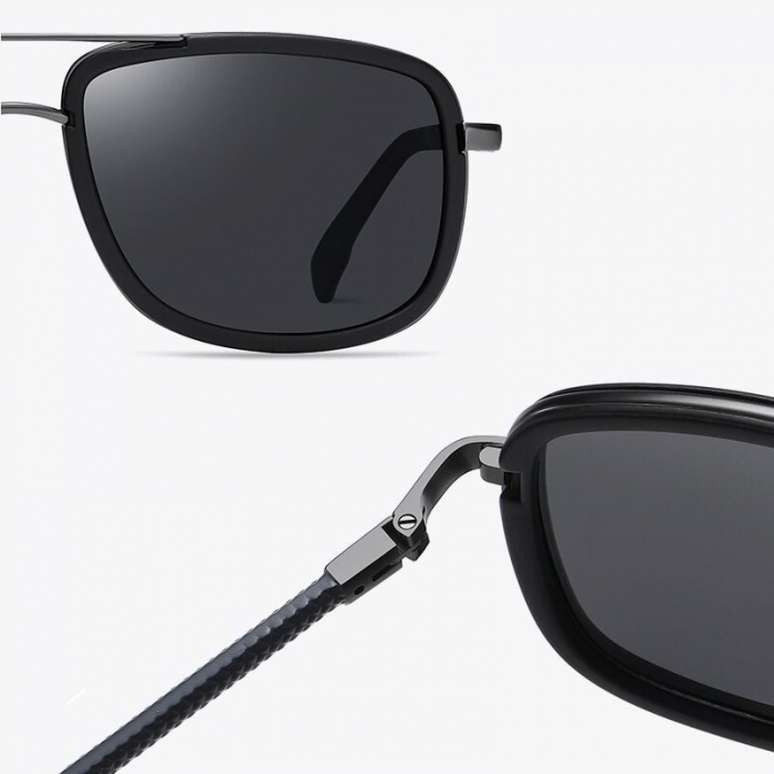 Ochelari de soare Henry XFT-C1777 Aviator, Polarizati, Maro [3]
