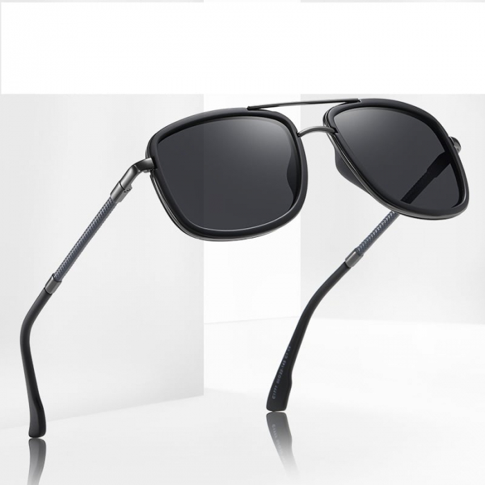 Ochelari de soare Henry XFT-C1777 Aviator, Polarizati, Maro [5]