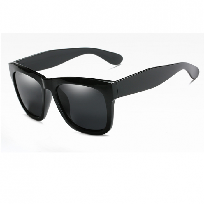 Ochelari de soare unisex AVAMSI 2407 Wayfarer, Polarizati, Negru [3]