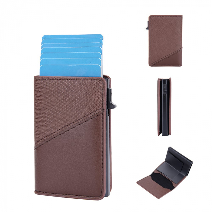 Portofel Barbati, Baellerry, ZX-9220, Negru, 10x7x2 cm [3]