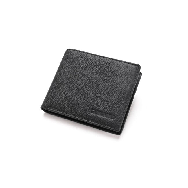 Portofel Barbati, Gubintu GBT-360, Negru, Piele naturala, 11x9.7x1.5 CM [1]